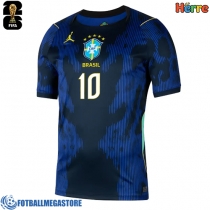 Fotballdrakt Herre Brasil Vinicius Junior #10 Bortedrakt VM 2026 Kortermet